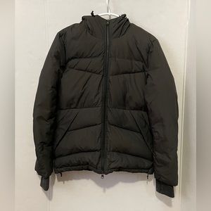 Great Condition Water Proof Banana Republic Hoodie Down Jacket in Graphite Grey